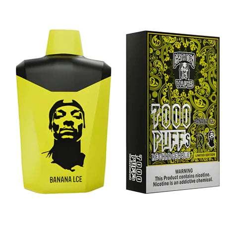 Death Row Vapes 7000 Banana Ice DISCONTINUED