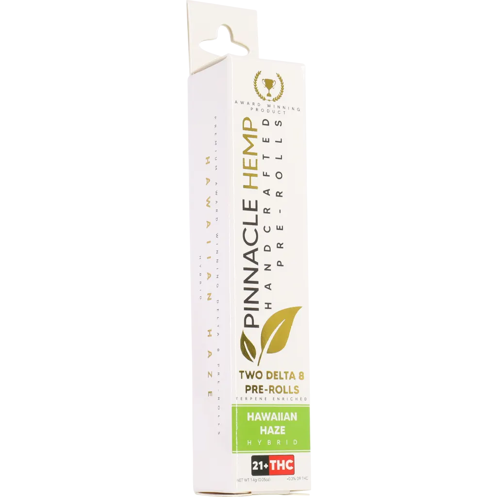 Pinnacle D8 PreRoll 2pk Hawaiian Haze Hybrid