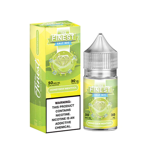 The Finest Salt DISCONTINUED Honeydew Menthol DISCONTINUED 30 mL 30 mg