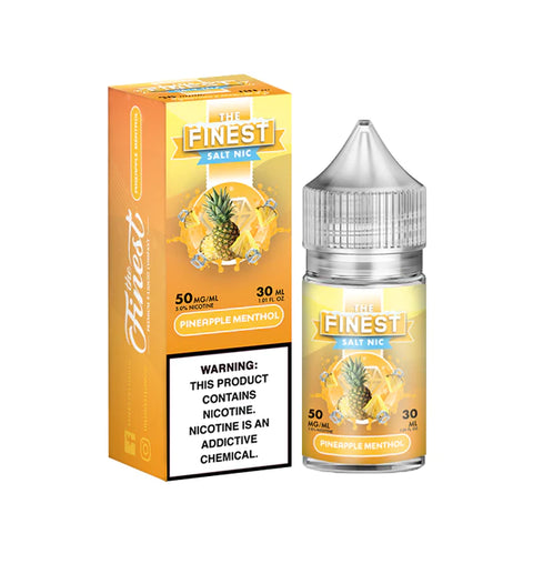 The Finest Salt DISCONTINUED Pineapple Menthol DISCONTINUED 30 mL 30 mg