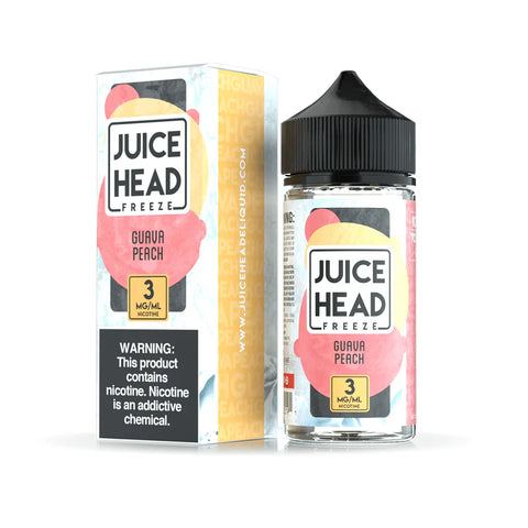 Juice Head Guava Peach Freeze 100mL 03mg DISCONTINUED