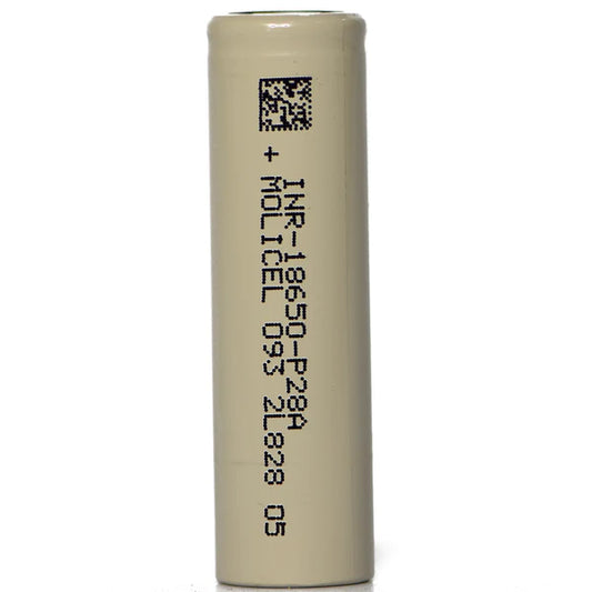 18650 Battery Molicel P28A 2800 mAh DISCONTINUED