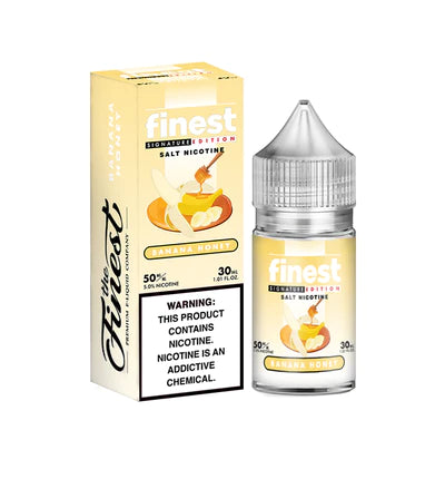 The Finest Salt Banana Honey (Creamy Almonds) DISCONTINUED 30 mL 50 mg