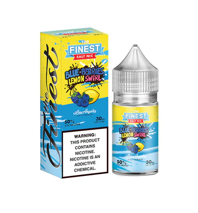 The Finest Salt Blue-Berries Lemon Swirl (Blueberry Blue Raspberry Lemon) DISCONTINUED 30 mL 50 mg