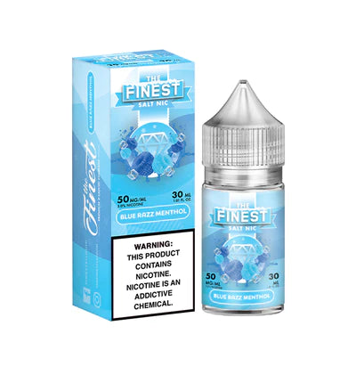 The Finest Salt Blue Razz Menthol 30 mL 50 mg