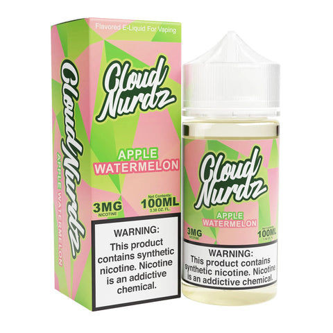 S/O - Cloud Nurdz Watermelon Apple 100mL 03mg