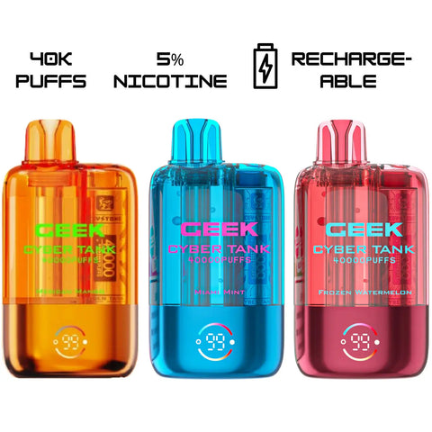 Geek Bar Cyber Tank 40000 DISCONTINUED