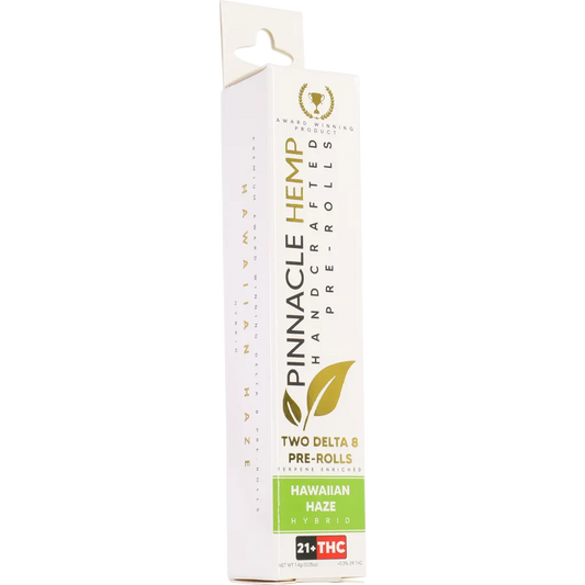 Pinnacle D8 PreRoll 2pk Hawaiian Haze Hybrid single