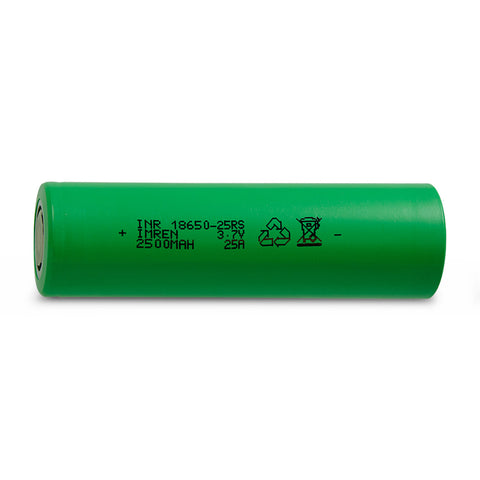 18650 Battery IMREN 2500 mAh single