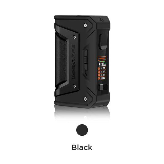 Geek Vape Aegis L200 Mod Only Black DISCONTINUED
