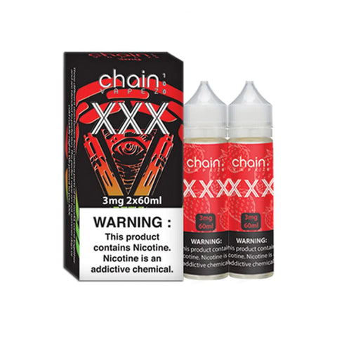 Chain Vapez 2 Pack XXX (2x60 mL) 03 mg DISCONTINUED