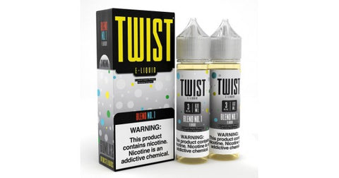 Twist 2 Pack DISCONTINUED Blend No 1 (Tropical Pineapple Citrus Punch) (2x60mL) 03mg