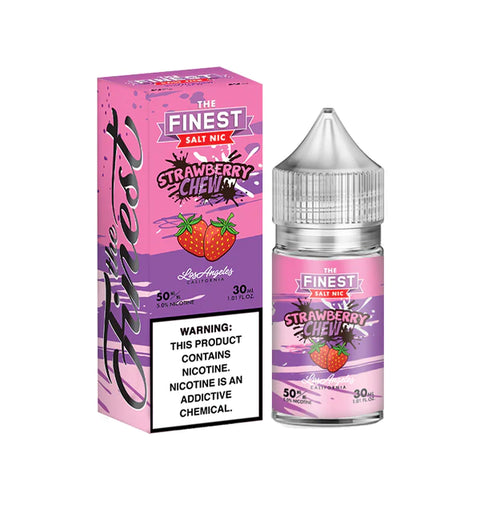 The Finest Salt Strawberry Chew (Candy) DISCONTINUED 30 mL 50 mg