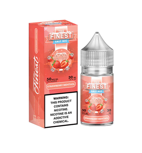 The Finest Salt Strawberry Menthol 30 mL 50 mg