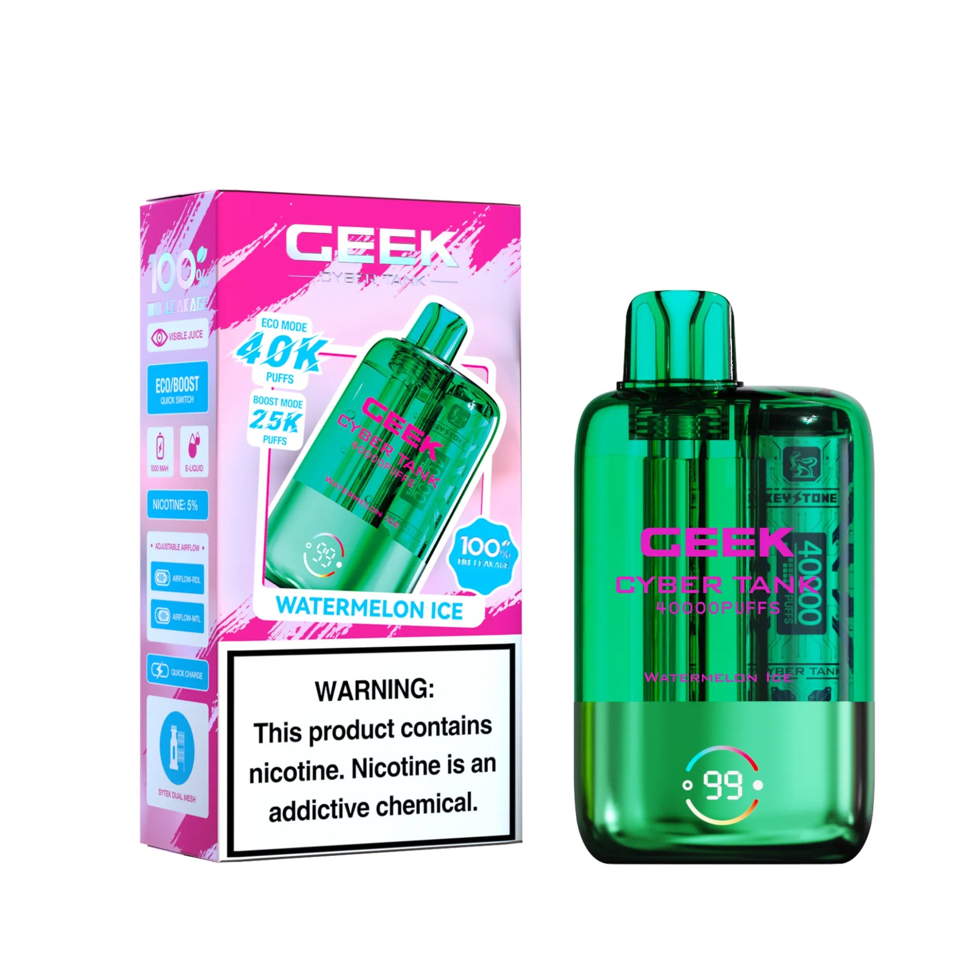 Geek Bar Cyber Tank 40000 DISCONTINUED – Ultimate Vapor