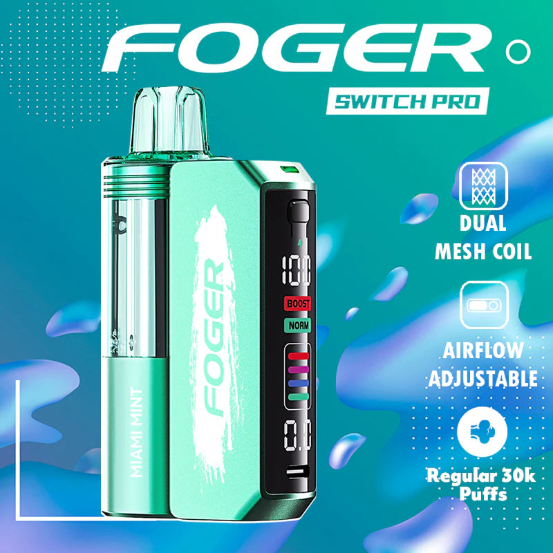 Foger Switch Pro Kit 30000 Ultimate Vapor Foger Switch Pro Kit 30000 Ultimate Vapor
