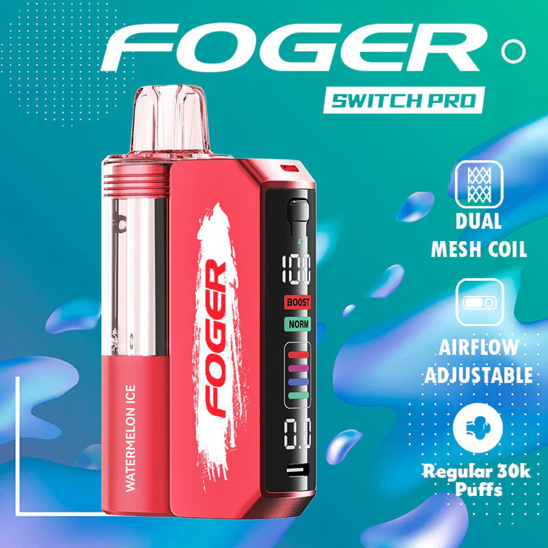 Foger Switch Pro Kit 30000 Ultimate Vapor Foger Switch Pro Kit 30000 Ultimate Vapor