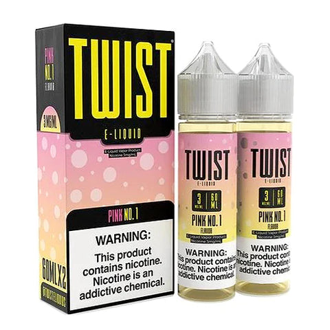 Twist 2 Pack DISCONTINUED Pink No 1 (Pink Lemonade) (2x60mL) 03mg