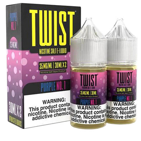 Twist Salt 2 Pack DISCONTINUED Purple No 1 (Berry Medley Lemonade) (2x30mL) 35mg