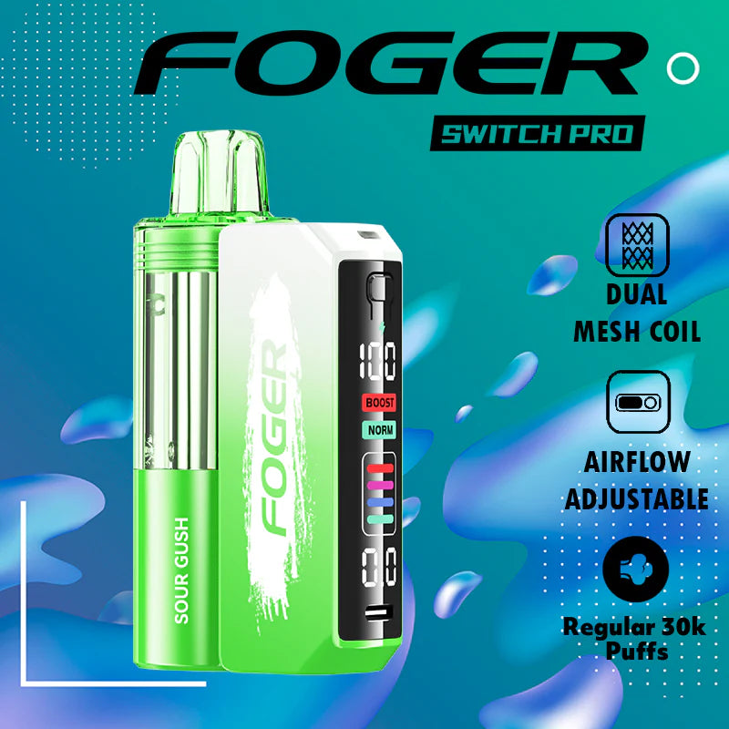 Foger Switch Pro Kit 30000 Ultimate Vapor Foger Switch Pro Kit 30000 Ultimate Vapor