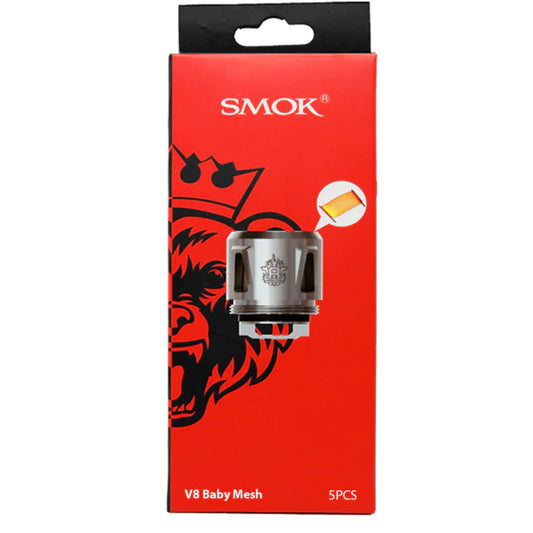 SMOK V8 Baby Coil Mesh - 5 Pack - Peg 4