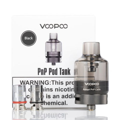 VooPoo PNP Pod Tank Black DISCONTINUED